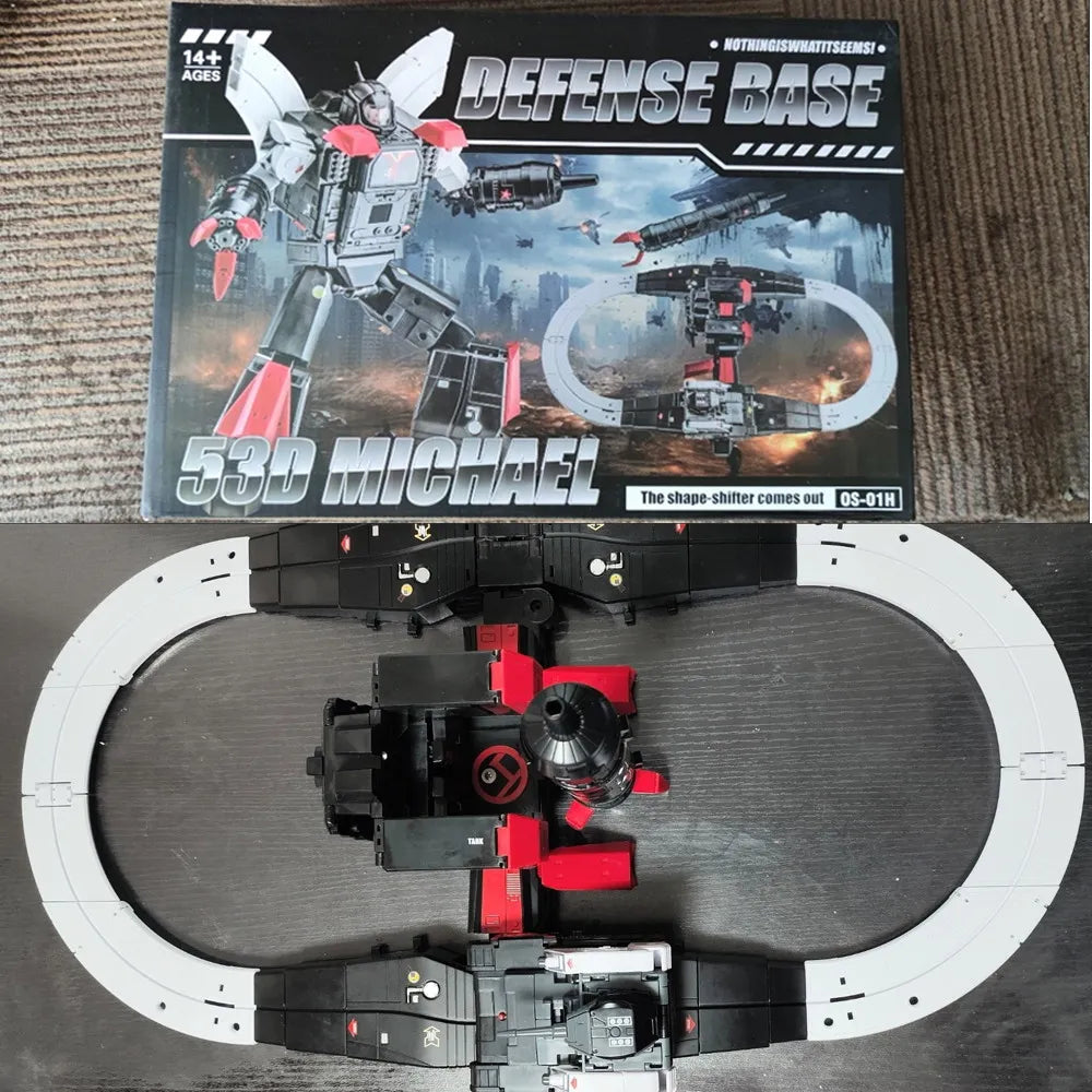 PANGU Transformation PT02 PT02M MIGHTY MIRACLE God Scale Down 26cm Defensive Fortress Base Action Figure Omega Supreme OS01