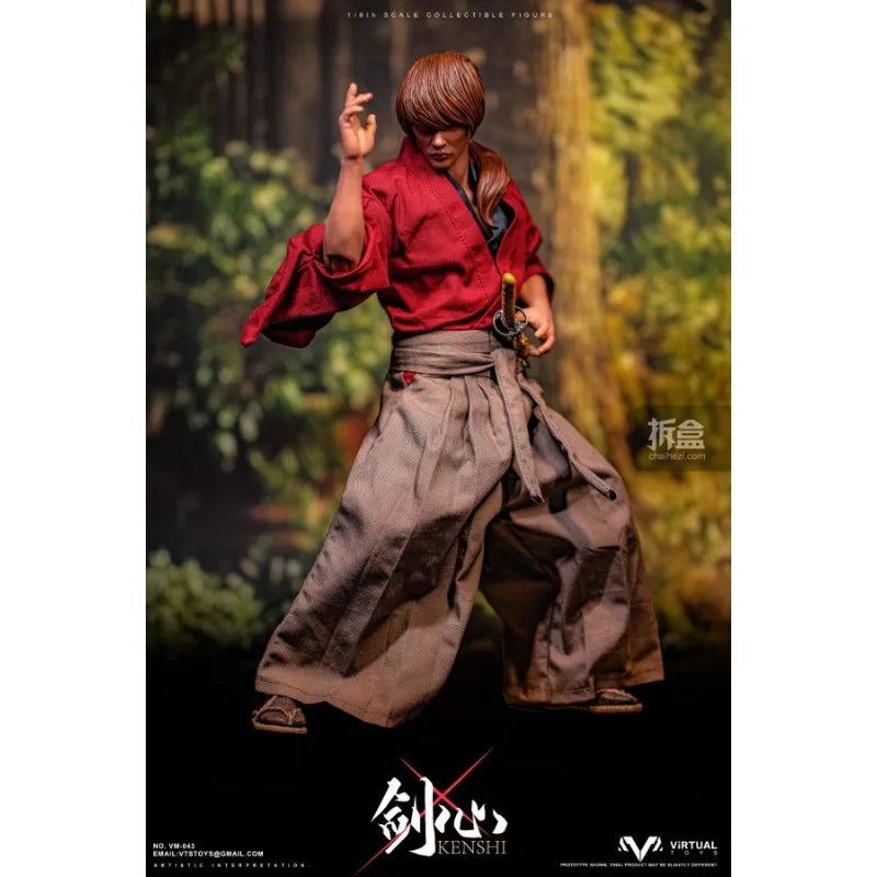 New Stock VTSTOYS KENSHI Original Langke Sword Heart Fei Village Sword Heart1/6movable Doll 12 Inch Model Toy As A Gift for Boys