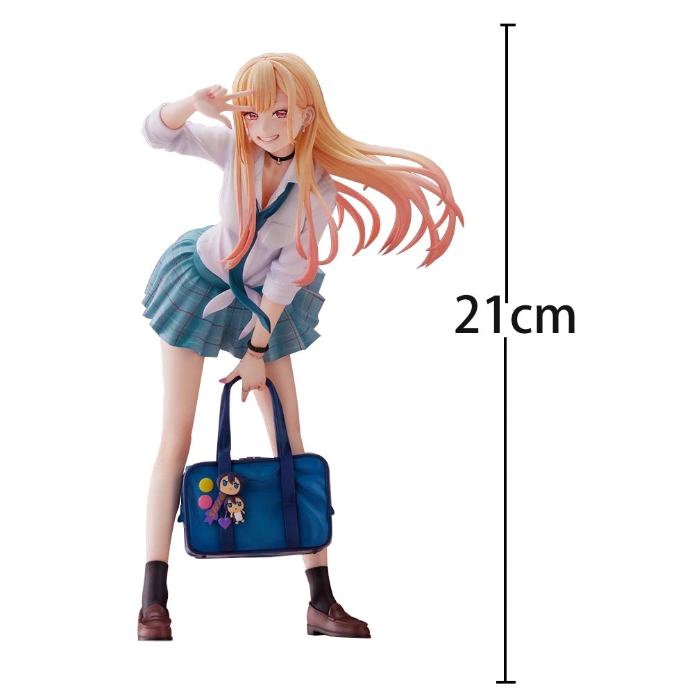 Anime Kitagawa Marin Figur Kitagawa Marin Actionfigur Kitagawa Marin Figur Puppe PVC Modell Spielzeug Sammlung Statue Geschenk 21cm