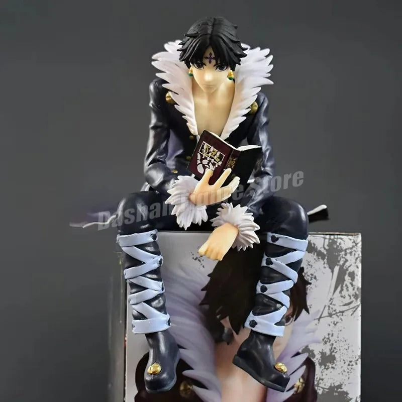 HUNTER x HUNTER Figures Chrollo Lucilfer Kurapika Killua Zoldyck GON FREECSS Action Figure Collection Car Accessories Model Toys