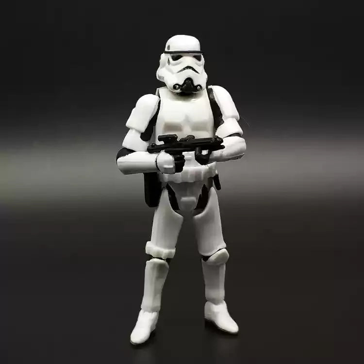 Bulk Cargo Star Wars Series 3.75inch Black Knight Storm White Warrior Action Figure Model Toy Hobby Gift