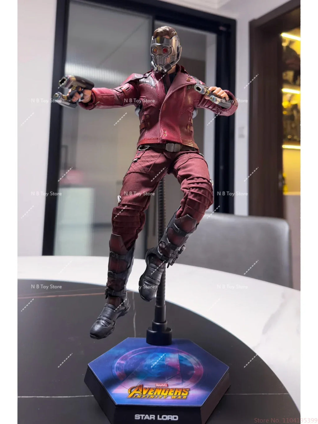 In Stock Genuine HOTTOYS HT MMS539 Marvel Avengers 3 Star Lord 3.0 Action Figure Model Toys