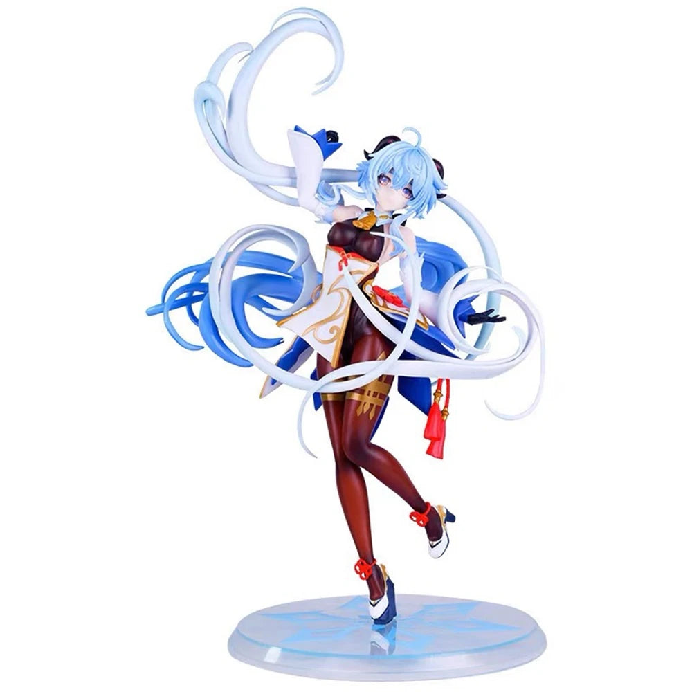 21CM Anime Game Genshin Impact Ganyu Cute Girl Figure Anime Model Toys Gifts Collection Action Ornaments Plenilune Gaze PVC 1/7