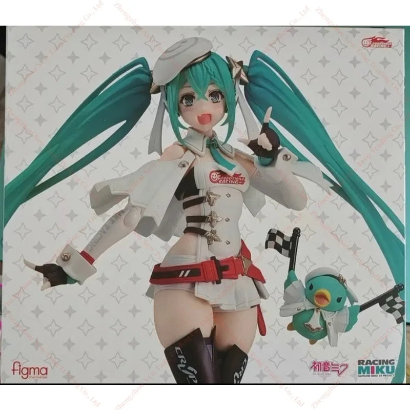 【In Stock】Original GSC Figma#SP-161 Hatsune Miku GT Project Racing Future 2023 Anime Character Model Toy Gift Collection