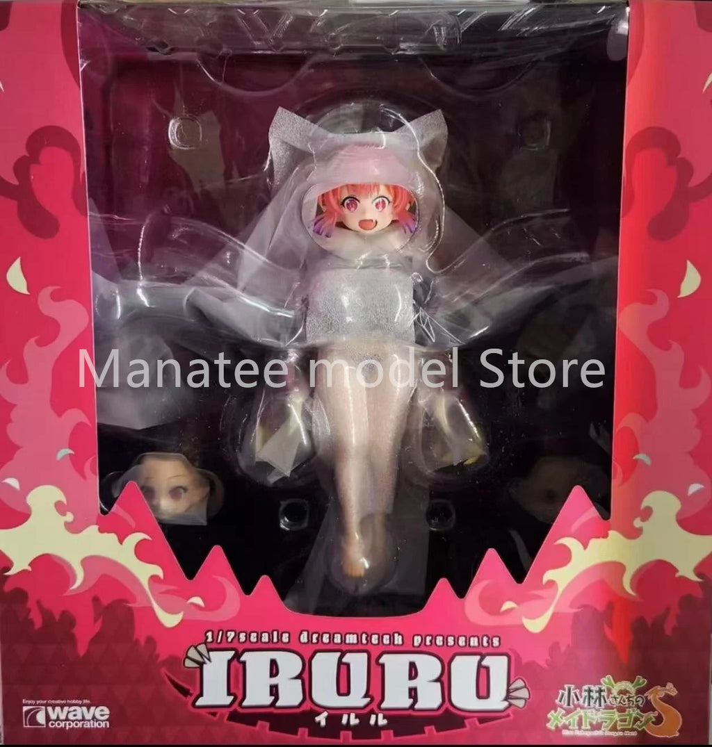 WAVE Original Miss Kobayashi's Dragon Maid S Ilulu 1/7 PVC Action Figure Anime Model Toys Collection Doll Gift