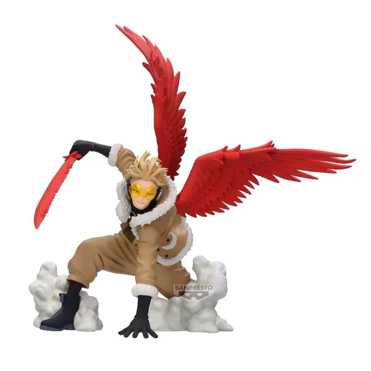 Auf Lager Original BANDAI BANPRESTO My Hero Academia THE AMAZING HEROES PLUS HAWKS Ver. PVC Anime Actionfiguren Modell Spielzeug Geschenke