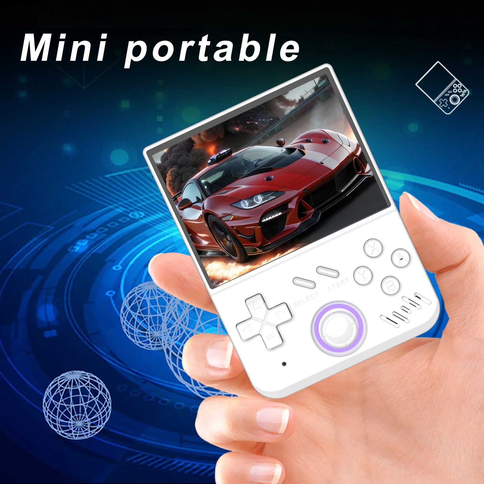 Coopreme R36 MY MINI Retro Handheld Video Game Console Linux System 3.5-inch IPS Screen Mini Portable Handheld Video Playe