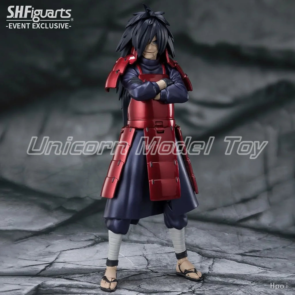 【UA】BANDAI S.H.Figuarts NARUTO Uchiha Madara Exhibition Limited Edition Action Figures Models Toys Gifts