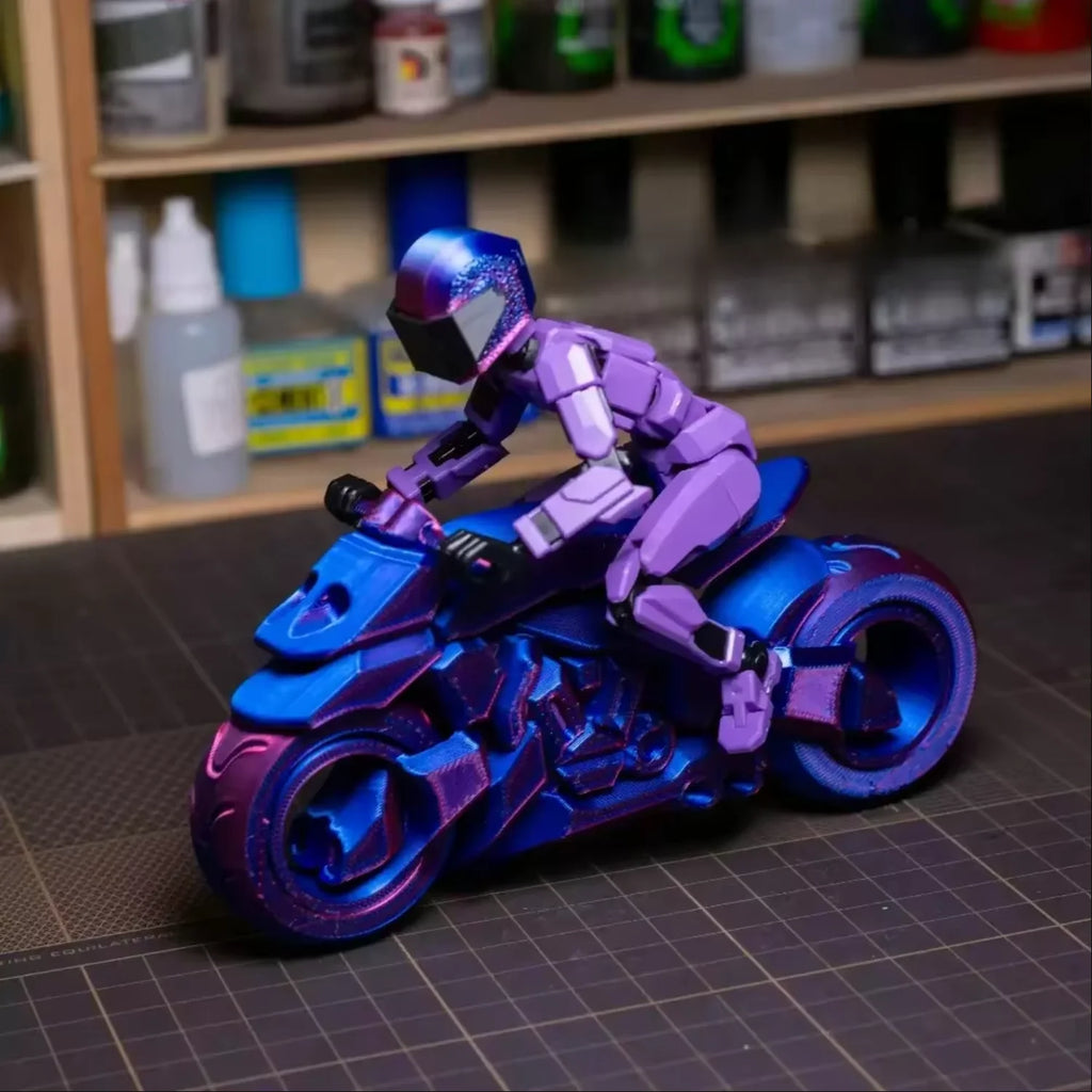 3D-gedruckte Death/Swordsman Dummy 13 Actionfiguren, mehrgelenkige, bewegliche Lucky 13 Actionfigur, Nova 13 Actionfigur als Geschenk