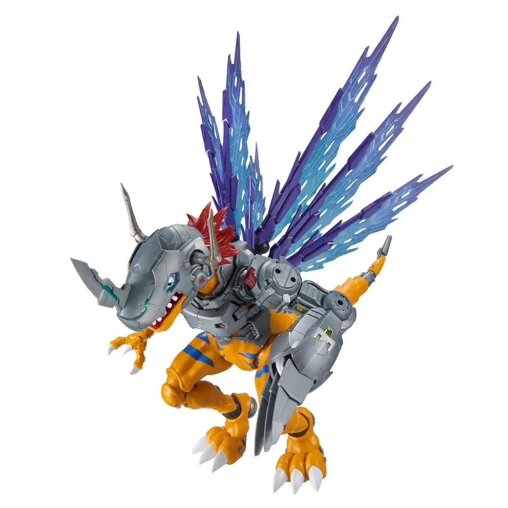 Adult Toy Bandai Digimon Adventure Anime Model FRS METALGREYMON VACCINE Action Figure Assembly Collectible Ornament Robot