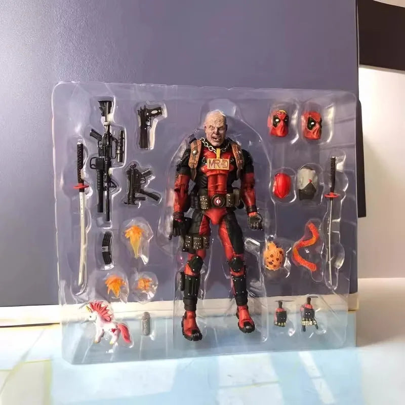 Deadpool Figure ML Legends The Avengers X-Men DP Action Figuras Anime GK Statue PVC Manga Figurine Model Toys Gift for Children