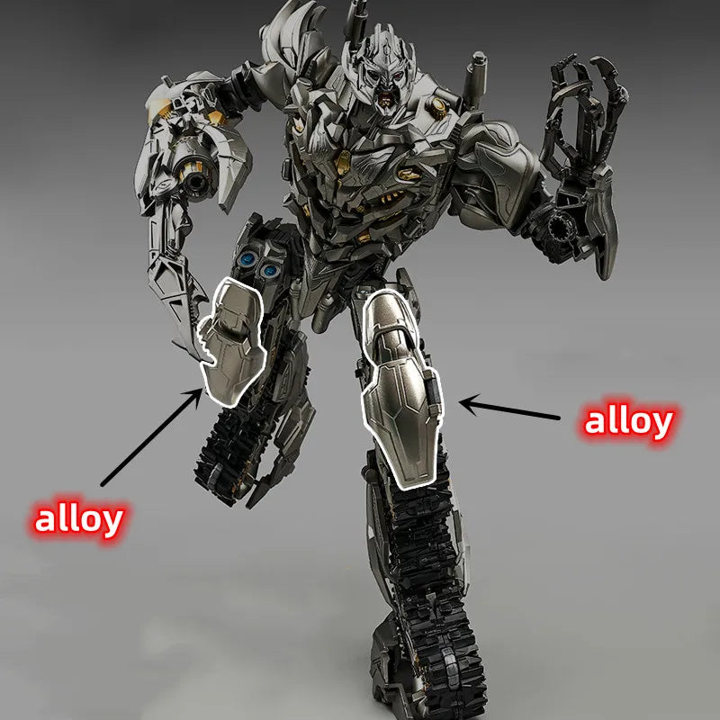 28cm Transformer Robot Movie large size Partial alloy Tank Megatron Action Figure Collection Model Toys Boxed