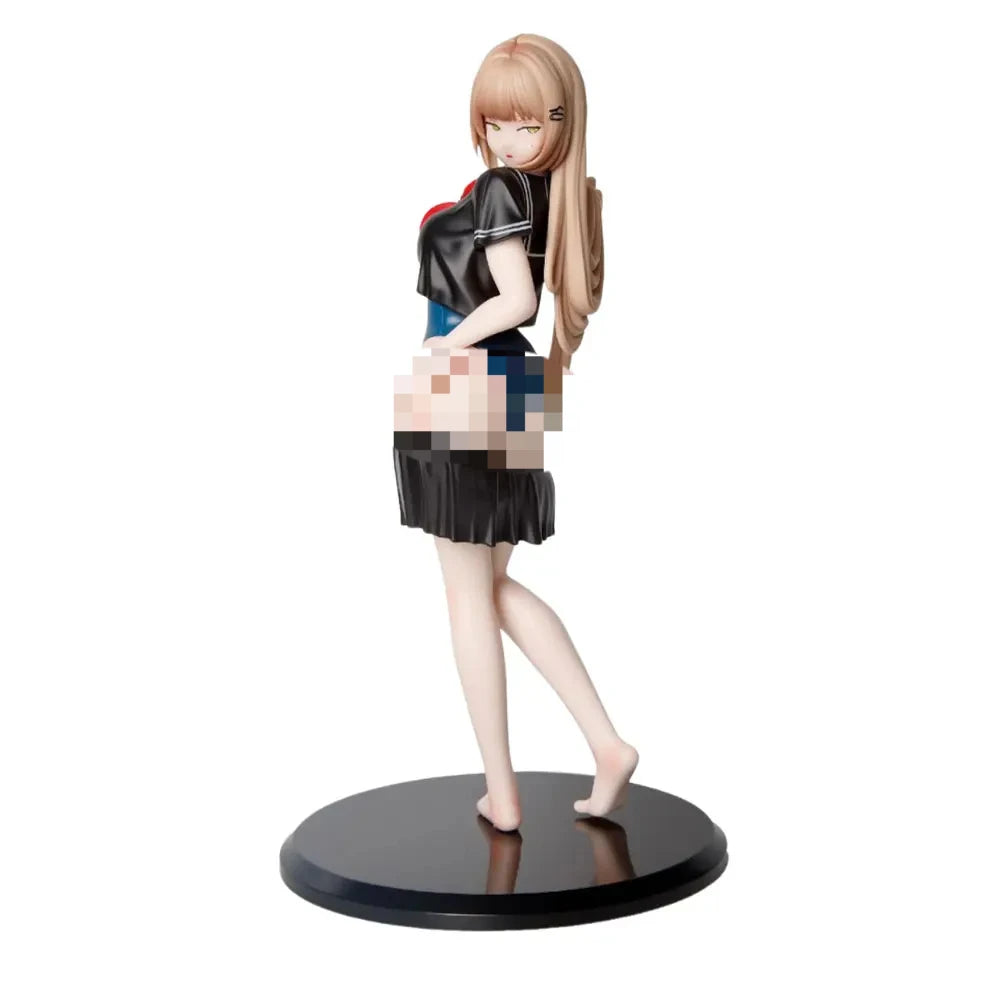 In Stock 28cm Tsugi No Jugyou Wa Suiei Yuzu Anime Figure Before The Swim Getting Ready To Change PVC Statue Collection Model Toy