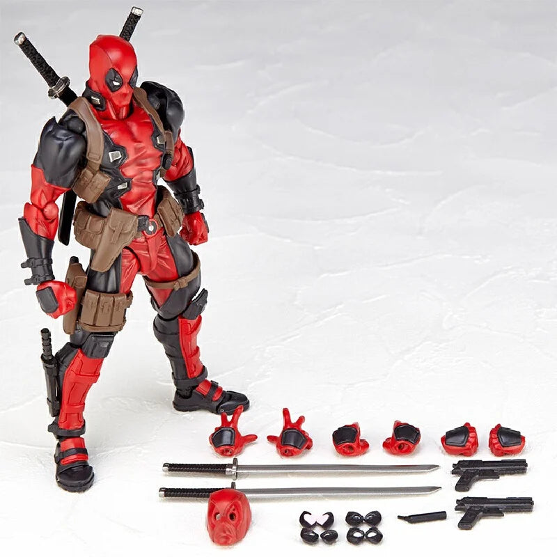 16CM Deadpool 3 Action Figure Deadpool & Wolverine Joint Movable Mutants Wilson Comics SHF Model Movie ToyS Kids birthday gift