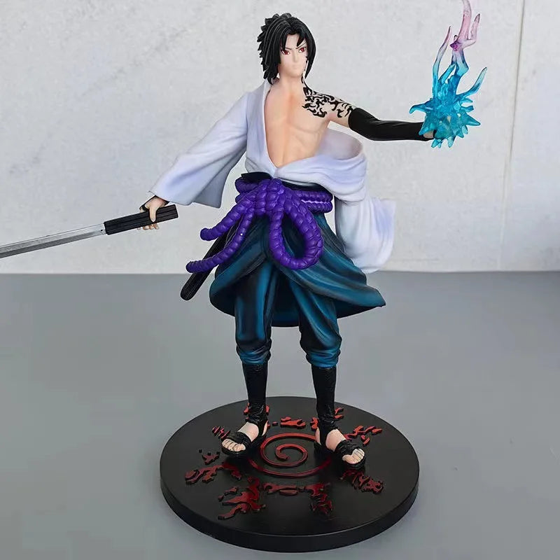 23CM-27CM Аниме Naruto Grandista Uzumaki Фигура Uchiha Sasuke Hatake Kakashi Haruno Sakura Екшън фигурки Модел Играчки Подаръци