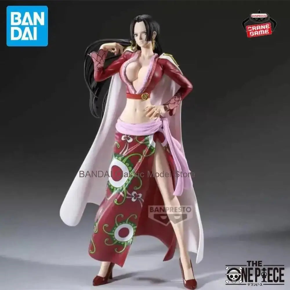 Bandai Original Banpresto 2026 ONE PIECE Grandista Boa Hancock Action Figures Anime Figuras Cartoon Model Kids Toys Juguete Gift