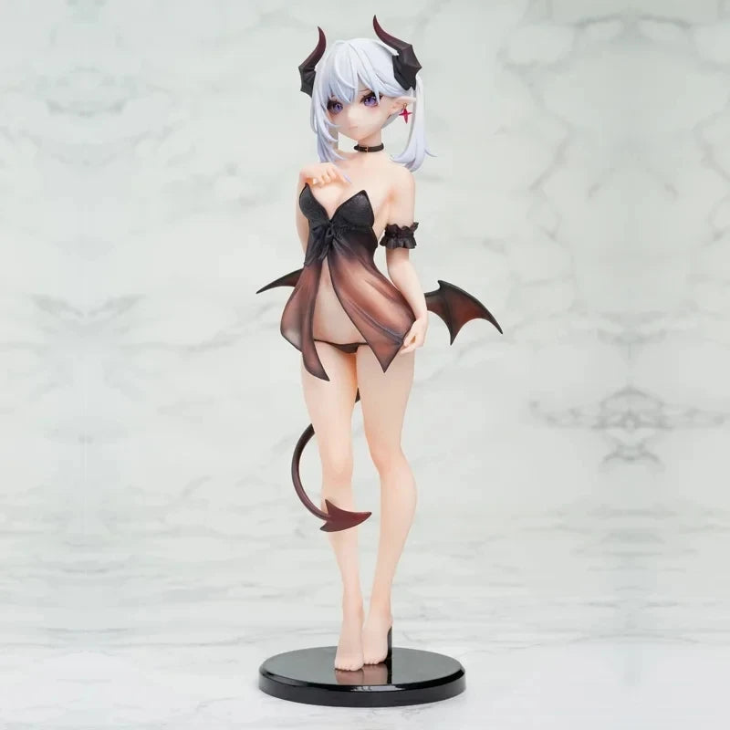28 см NSFW Insight Little Demon Lilith Nude Girl Tsuishi Eye ver PVC аниме екшън фигурка играчки колекция за възрастни хентай модел