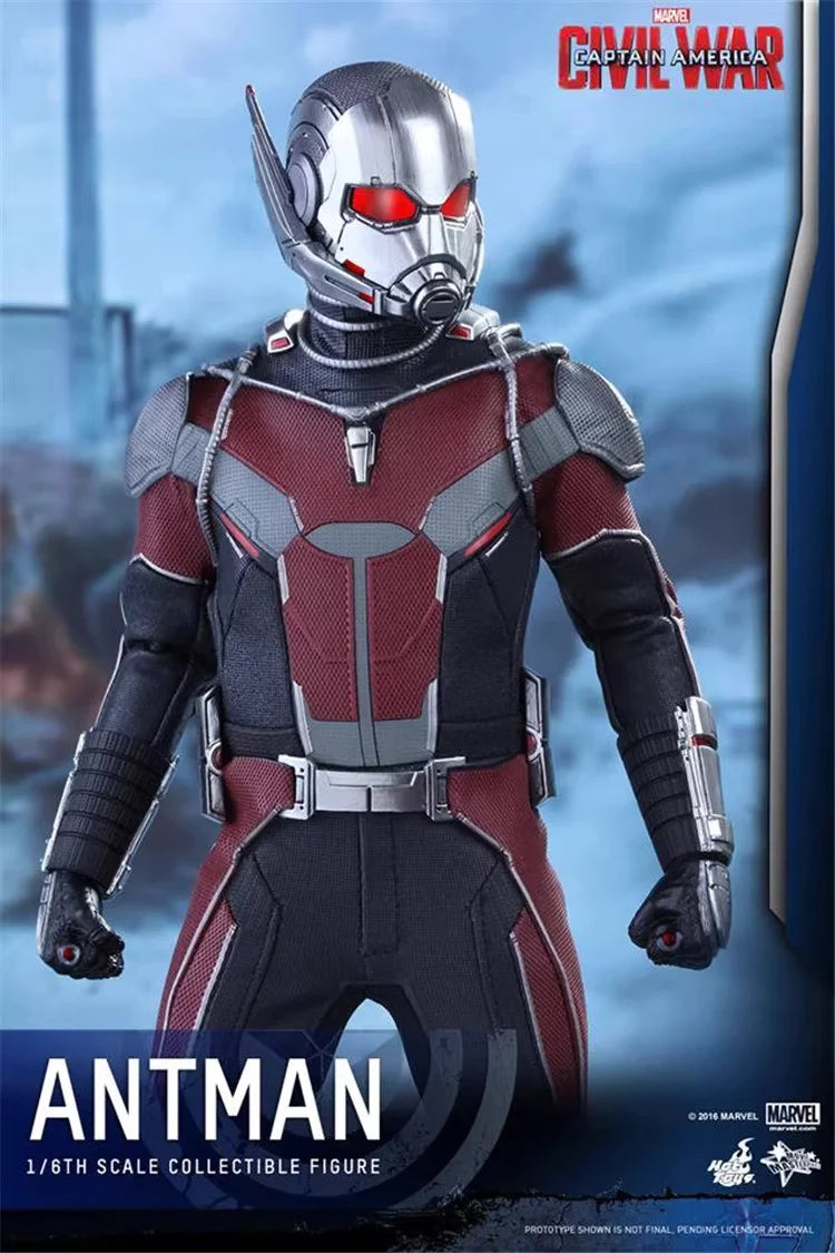 HOTTOYS Original HT MMS362 1/6 Collectible ANT-Man Action Figure Captain American 3 Civil War 12" Full Set Soldier Model