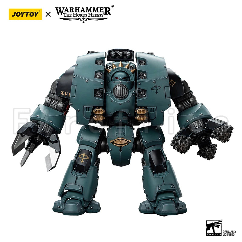 1/18 JOYTOY Action Figure The Horus Heresy Sons of Horus Leviathan Dreadnought with Siege Drills Anime Model