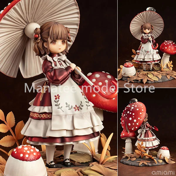 Reverse Studio Original Mushroom Girls Series No.1 Benitengutake 1/1 PVC Action Figure Anime Model Toys Collection Doll Gift