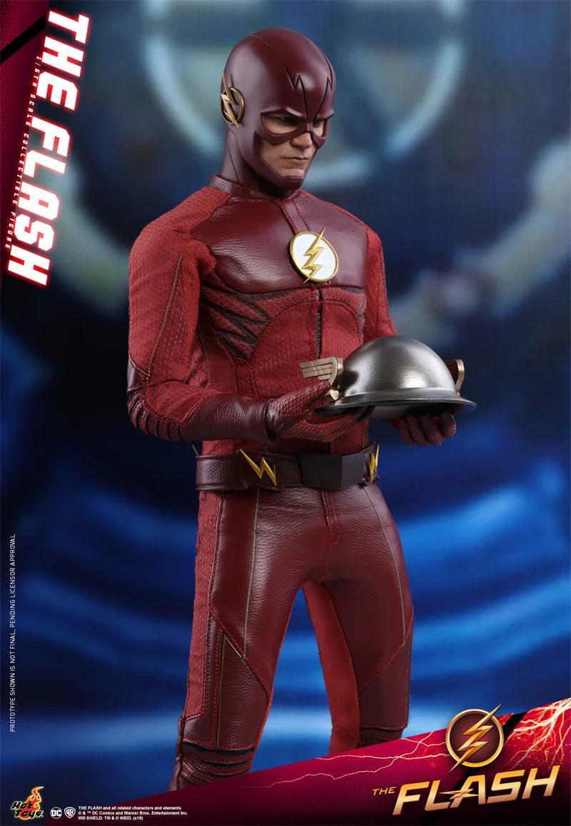 HOTTOYS TMS009 1/6 Scale Male Soldier Grant Gustin The Flash with Special Effects 12" Full Set Collectible Action Figure Model