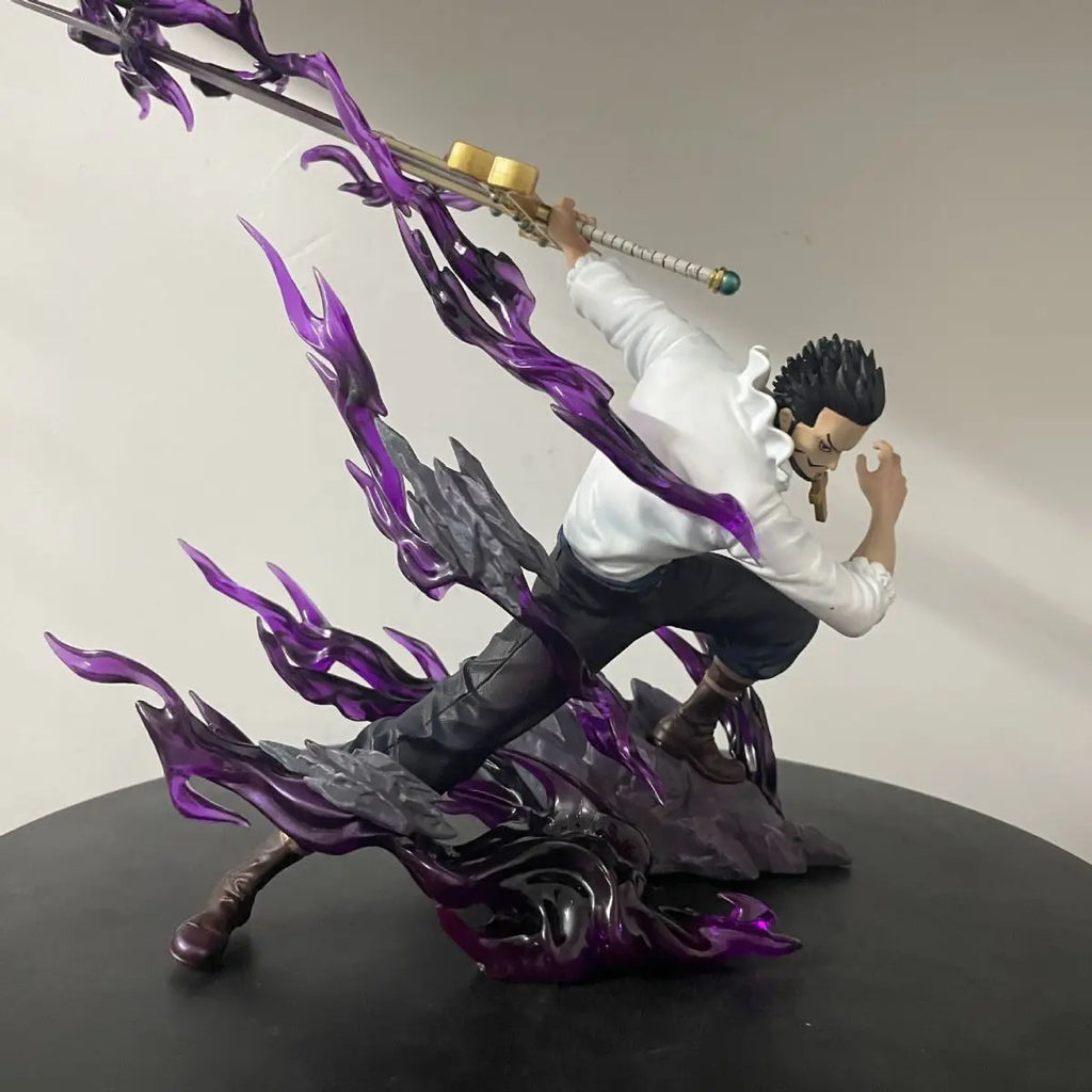 Dracule Mihawk Anime Figures One Piece Mi Hawk Action Figure 30cm Pvc Statue Model Doll Collection Decoration Birthday Toy Gift