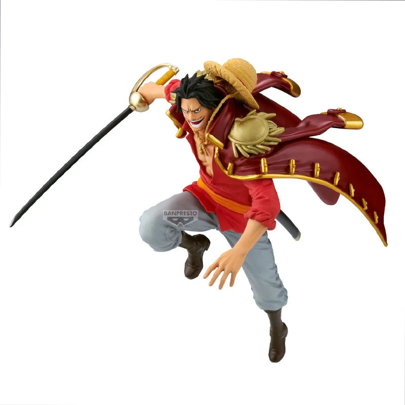 [Original] Genuine Bandai Banpresto One Piece Battle Record Collection Gol.d.roger Anime Figure Model Collector Figurine Toys