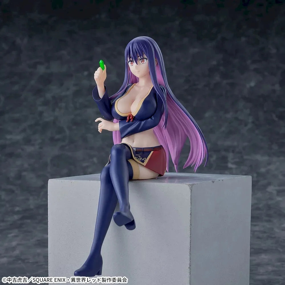 In Stock SEGA Original Genuine Sentai Red Isekai De Boukensha Ni Naru Yihdra Arvoln 10cm Model Toys Premium PM Chokonose Figure