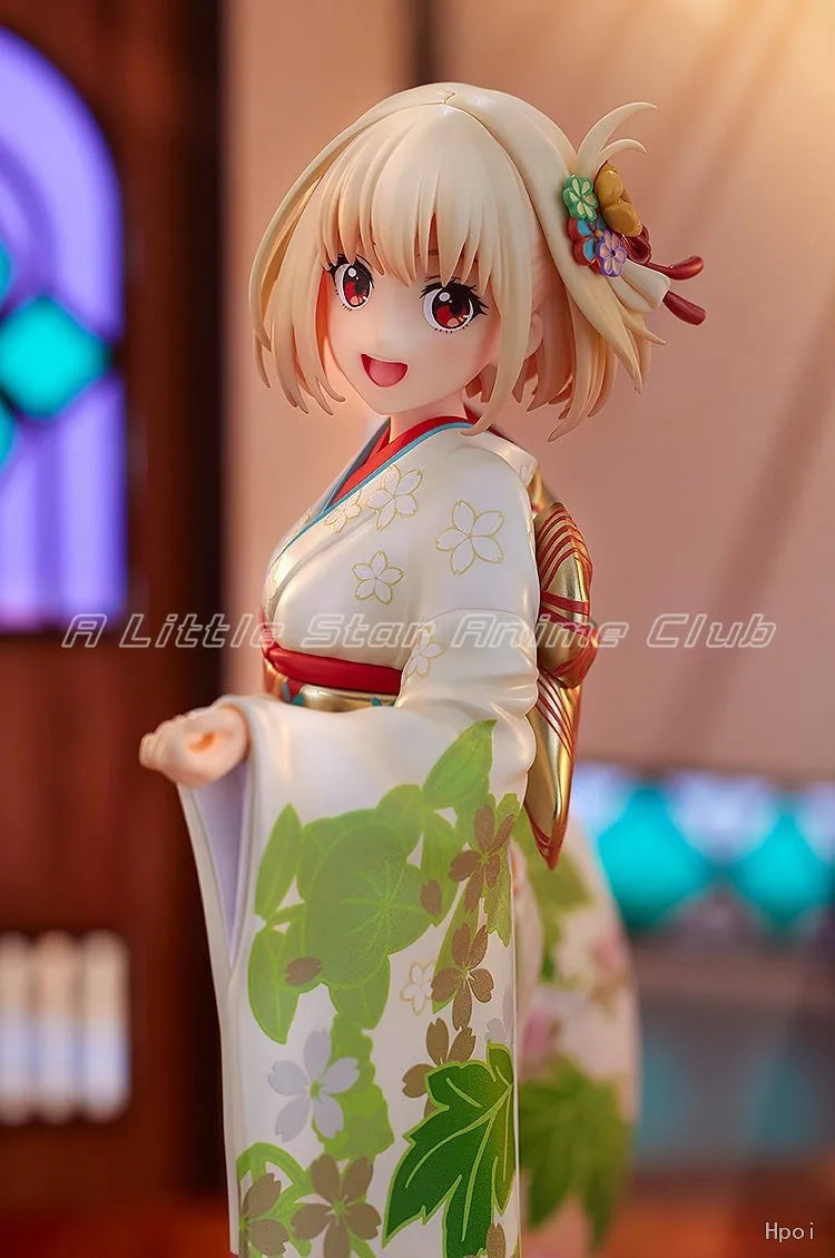 In Stock Original KADOKAWA KDcoll Lycoris Recoil Nishikigi Chisato Kimono Animation Figures Model Collection Ornaments Toys