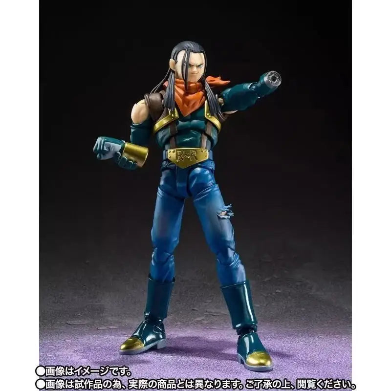 New Domestic Gt Shf Artificial Human No.17 Tranx Small Fangjiru Figurine Movable Desktop Ornament Model Cartoon Birthday Gift