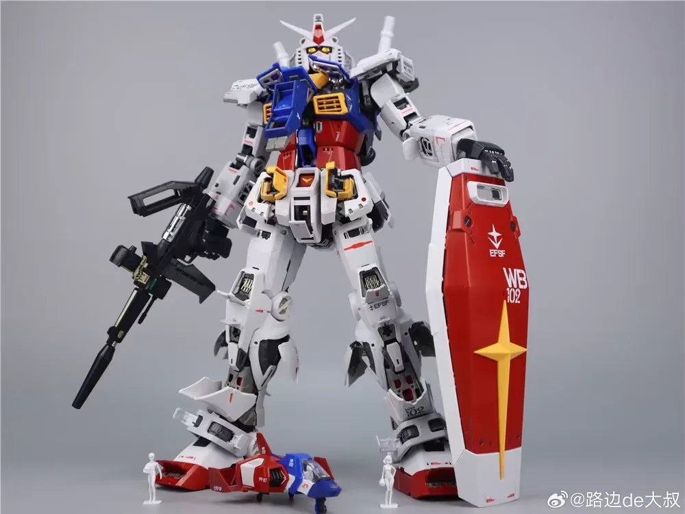 1/60 Daban Pgu Pg 2.0 Rx-78-2 High-Precision Framework Assembly Action Figure Doll Model Kit Figures Collection Toy Holiday Gift