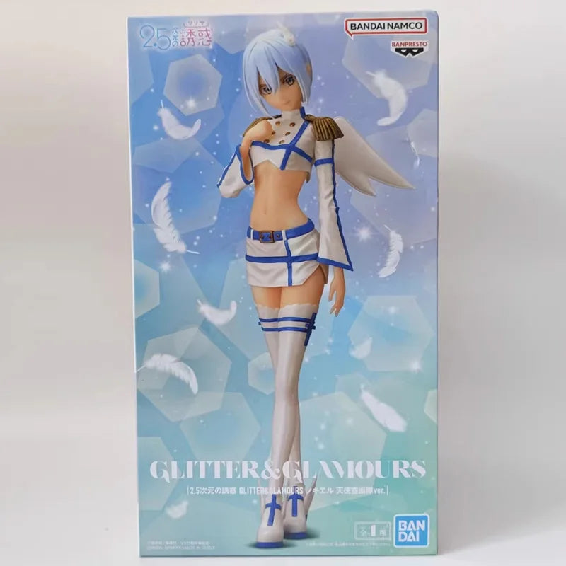 Fast Shipping Bandai Anime BANPRESTO 2.5 Dimensional Angel Airborne Miriella/Mikari Liliel/Ririsa Original Model Toy Figure Gift
