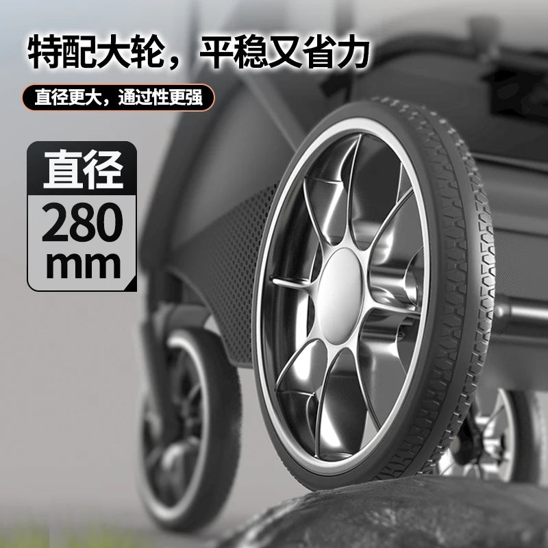 BELLO newest Pet Stroller Dog Cat Low Basket Parm aluminum alloy Cart Dog Lightweight Foldable Walking parm