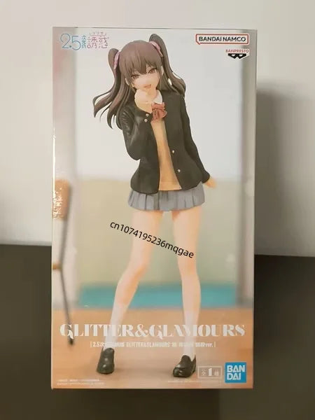 In Stock Bandai 2.5 Dimensional Seduction RIRISA AMANO Lily Elu Ariel Anime Action Figures Model GLITTER & GLAMOURS Ornaments