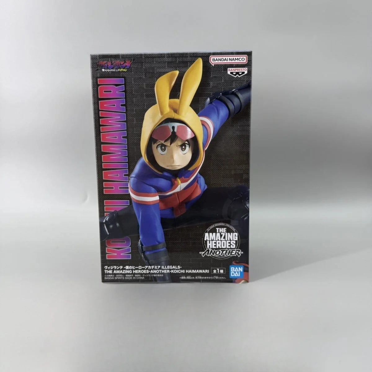 BANDAI Original ILLEGALS THE AMAZING HEROES-ANOTHER POP STEP KOICHI HAIMAWARI PVC Anime Action Figure Model Statue Festival Gift