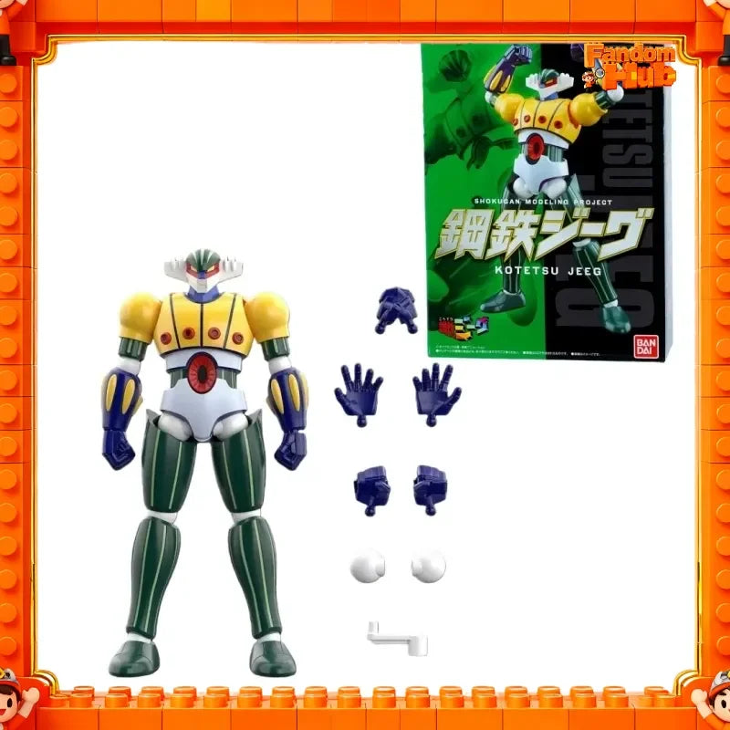 2026 NEW Genuine Bandai Steel Jeeg Assembly Model Kit Collectible Anime Robot Action Figure Toy Gift For Fans