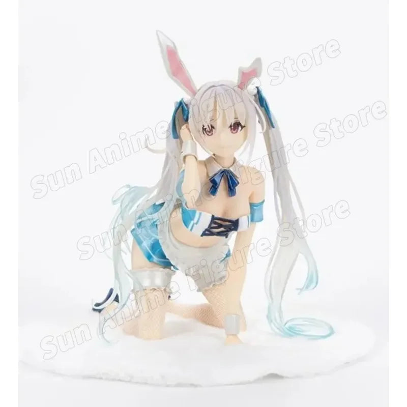 AY NSFW High Quality Bunny Girl Chris 1/4 Aqua Blue PVC Action Figure  Adults Collection Kawaii Cute Model Doll Gifts