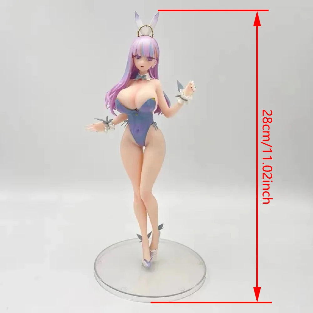 AXIA Anime Azur Lane Plymouth Sexy Bunny Girl Ver. 1/7 PVC Action Figure Adult Hentai Collectible Model Doll Toys Gift
