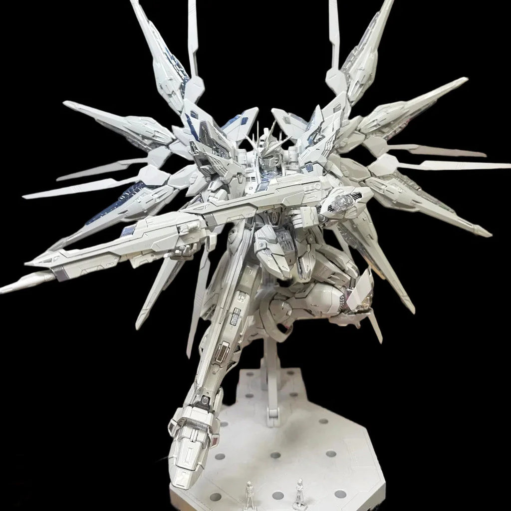 【IN STOCK】CHANGLONG KO MG 1/100 7701 Strike Freedom Twilight White MGEX Assembly Model Kit Anime Figure Collectible Toy Gift