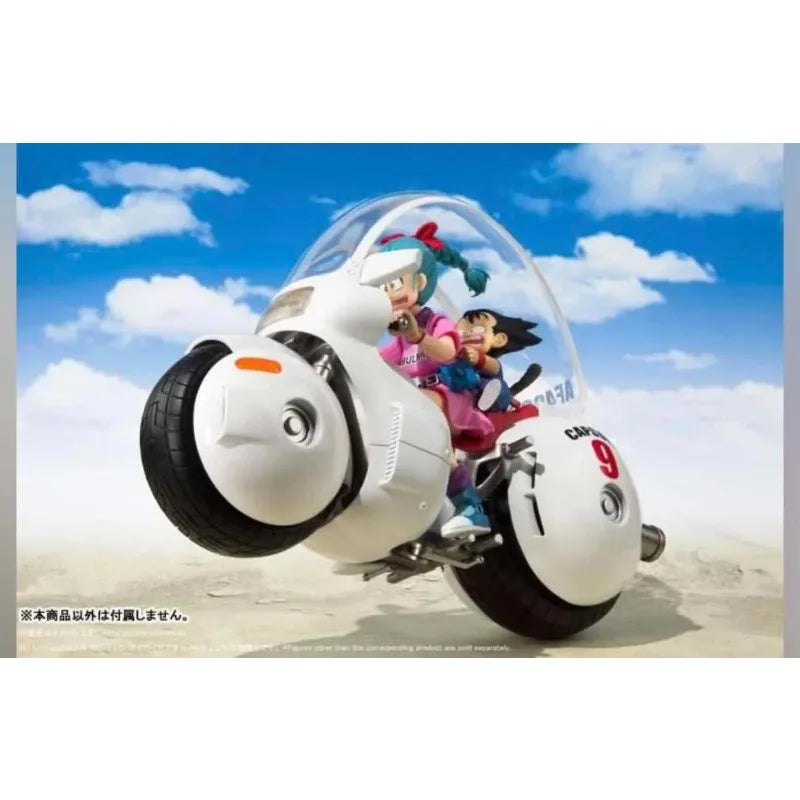【IN STOCK 】Bandai SHF Bulma Adventure Begins Dragon Ball Action Figure In Stock Motorcycle Model Toy gift collection