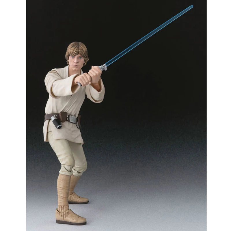 In Stock 100% Original Badai S.H. Figuarts Luke Skywalker A NEW HOPE Star Wars Anime Action Collection Figures Model Toys