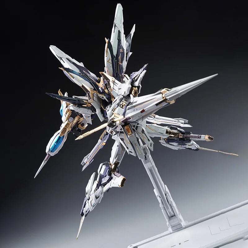 SNNA PMD AURORA MG 1/100 Imperial Dawn Knight Troops Alloy Die Casting Frame Assembled Mobile Suit Kit Anime Action Figures Doll
