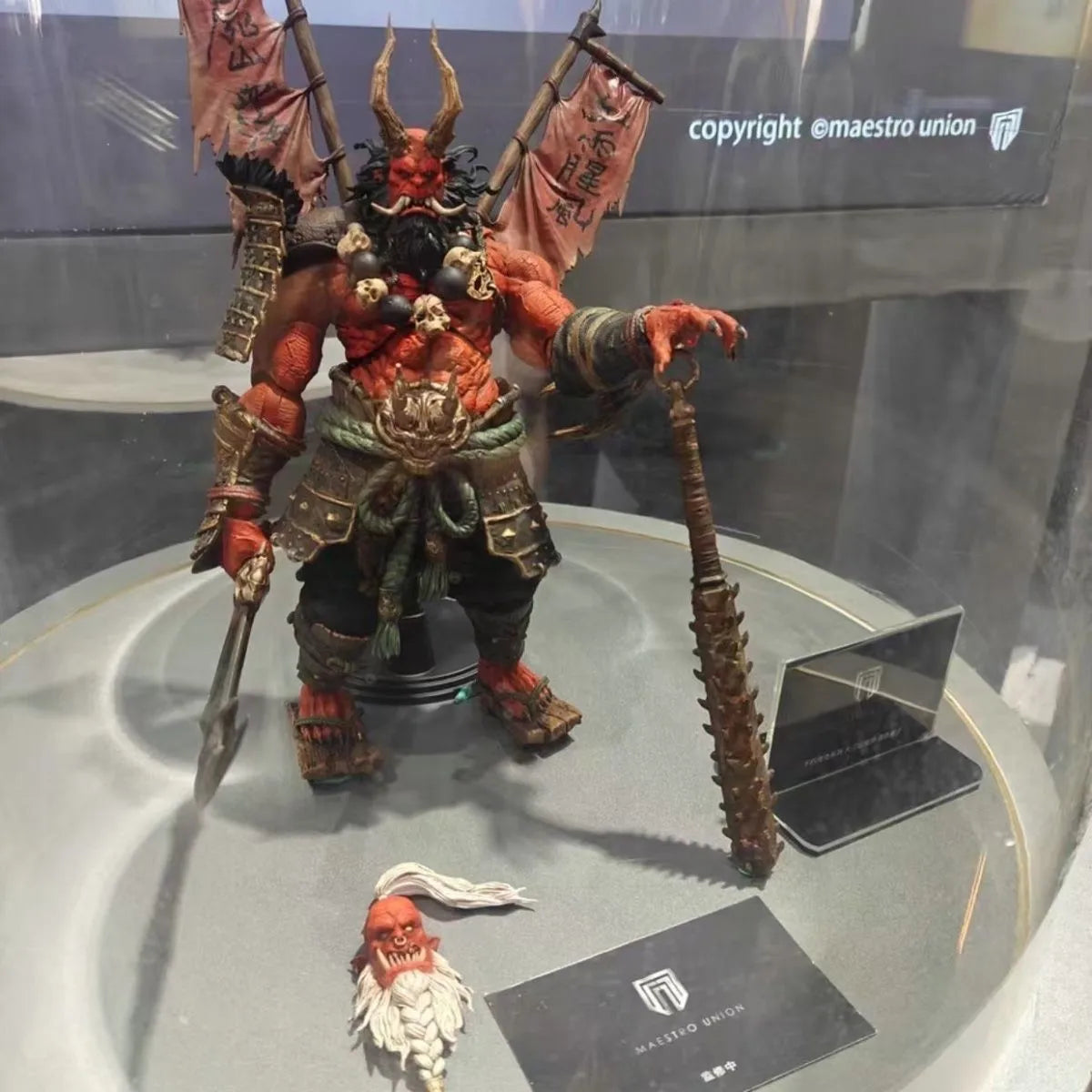 Maestro Union Muil001 Syuten Douji Ghost of Da Jiangshan 1/12 Scale Collectible Action Figure - Immortal Legend Toy Gift