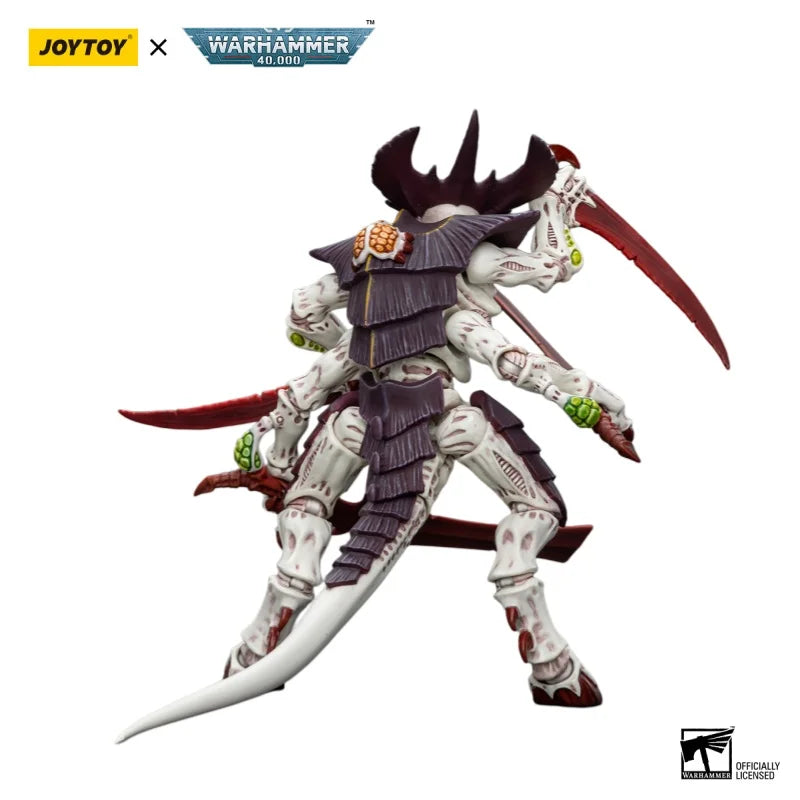 JOYTOY Warhammer 40000/40k Tyranids  Hive Fleet Leviathan Tyranid Warrior with Boneswords Action Figure Doll Model Decoration