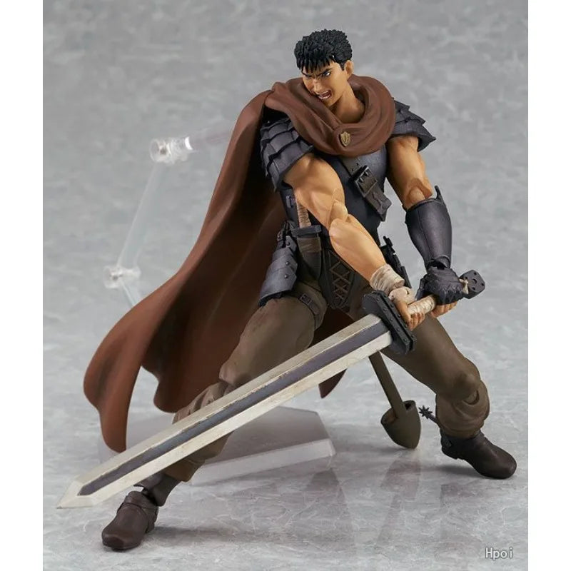 【 in Stock 】 Max Factory Original Figma # 138 Theater Edition Sword Wind Legend Griffith Anime Mobile Doll Model Toy Gift