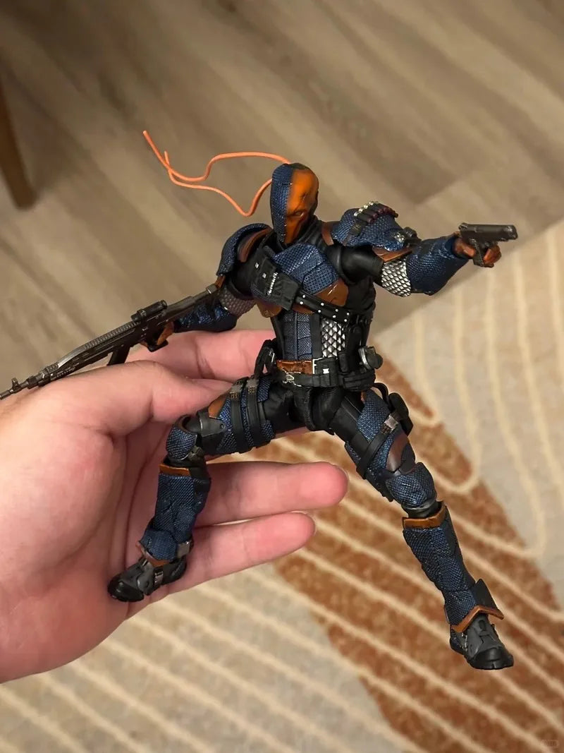 Coming Soon 1/12 Scale New Genuine Lpzz Deathstroke Arkham Knight Dc002 Action Figure Model Toy High Articulation Collecti Gift