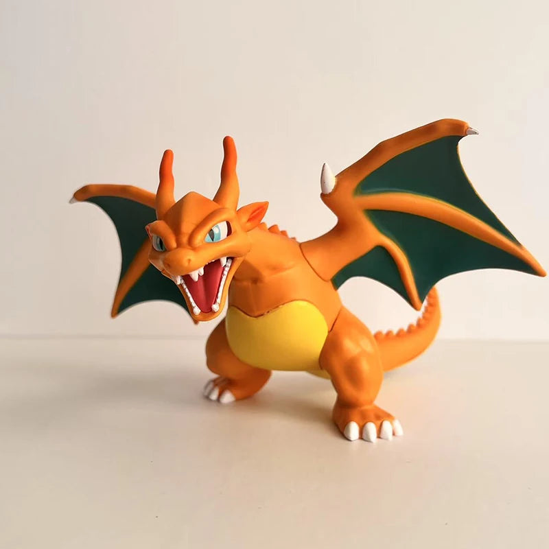 New Pokemon Charizard Anime Figure Dragonite Q Version Action Figurine Pvc Model Statue Doll Collection Decoration Toy Kid Gift