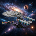 2026 News 10356 Star Trek Enterprise 3600 PCS Ship Building Blocks Bricks Model Toys For Birthday Children Gift