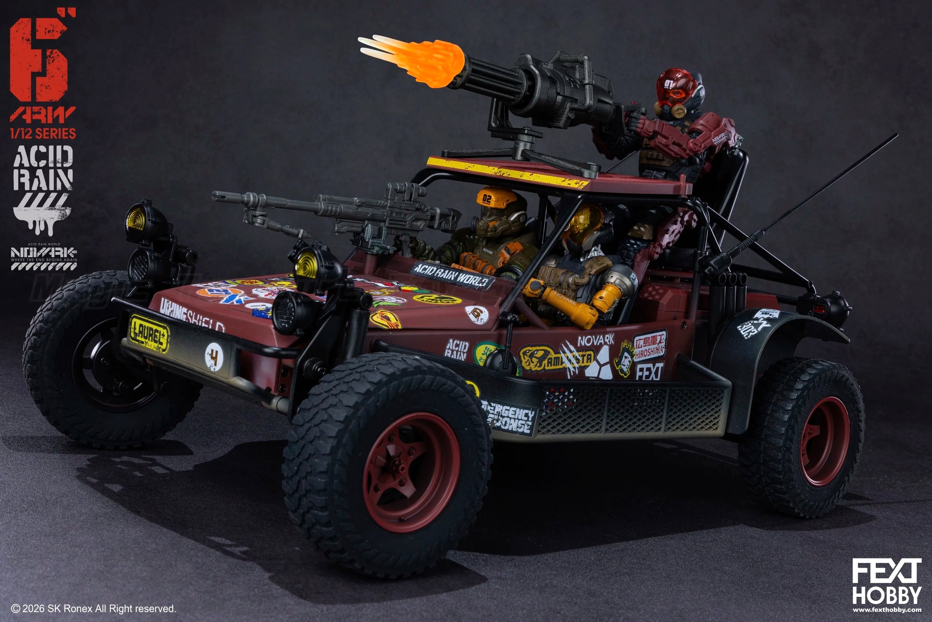 【Pre-sale】Acid Rain War FXH-AR-001 RED LOCUST UT-101 1/12 Action Figures Collection Model Toy