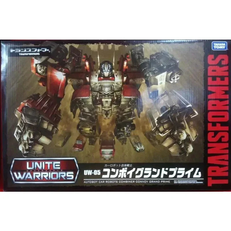 Original Takara Tomy Transformers Uw-05 Optimus Prime Action Figure Free Shipping Hobby Collect Birthday Present Model  Anime